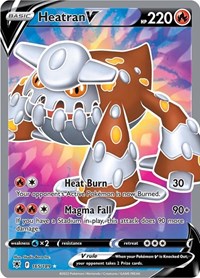 Heatran V Full Art 165/189