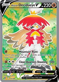 Hisuian Decidueye V Full Art 173/189