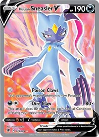 Hisuian Sneasler V Full Art 174/189