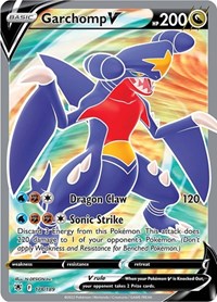 Garchomp V Full Art 178/189