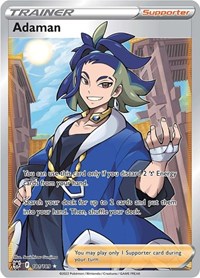 Adaman Full Art 181/189 Astral Radiance Pokémon card