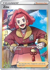 Zisu Full Art 189/189 Astral Radiance Pokémon card