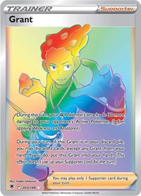 Grant Secret 203/189 Astral Radiance Pokémon card