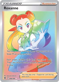 Roxanne Secret 206/189 Astral Radiance Pokémon card