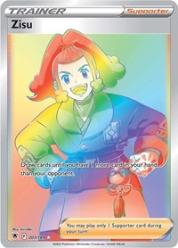 Zisu Secret 207/189 Astral Radiance Pokémon card