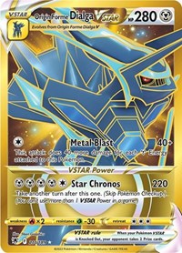 Origin Forme Dialga VSTAR Secret 210/189