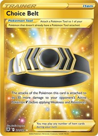 Choice Belt Secret 211/189 Astral Radiance Pokémon card