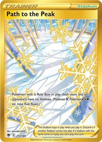 Path to the Peak Secret 213/189 Astral Radiance Pokémon card