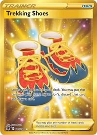 Trekking Shoes Secret 215/189 Astral Radiance Pokémon card