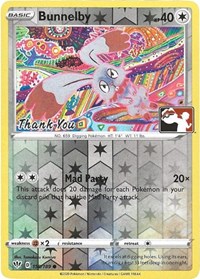 Bunnelby (Thank You Promo) 150/189 · Reverse Holo