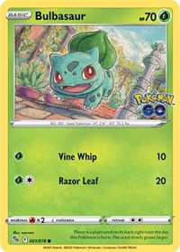 Bulbasaur 001/078 · Reverse Holo