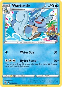 Wartortle 016/078 · Reverse Holo