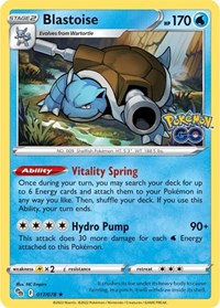 Blastoise 017/078 · Reverse Holo