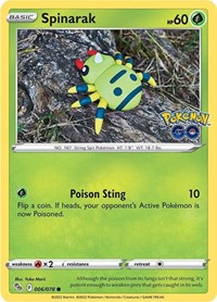 Spinarak 006/078 · Reverse Holo