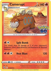 Camerupt 014/078 · Reverse Holo