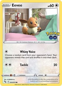 Eevee 054/078 · Reverse Holo
