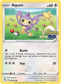 Aipom 056/078 · Reverse Holo