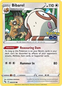 Bibarel 060/078 · Reverse Holo