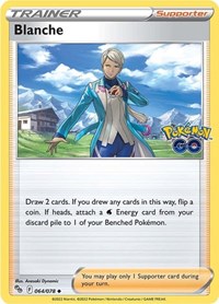Blanche 064/078 Pokemon GO Reverse Holo Pokémon card
