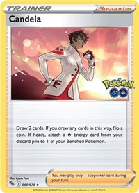 Candela 065/078 Pokemon GO Reverse Holo Pokémon card