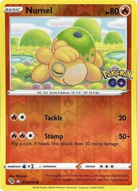 Numel (Peelable Ditto) 013/078 · Reverse Holo