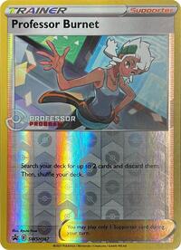 Professor Burnet (2021) SWSH167 Professor Program Promos Reverse Holo Pokémon card