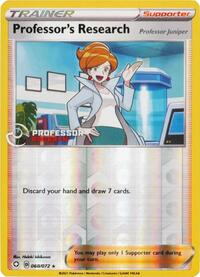 Professor's Research [Professor Juniper] 060/072 Professor Program Promos Reverse Holo Pokémon card