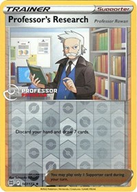 Professor's Research [Professor Rowan] 147/172 Professor Program Promos Reverse Holo Pokémon card