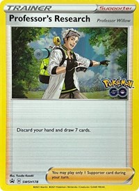 Professor's Research [Professor Willow] SWSH178 Sword & Shield Promo Cards Pokémon card