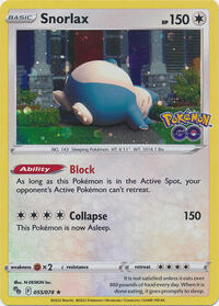 Snorlax (Cosmos Holo) 055/078