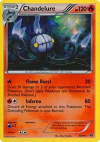 Chandelure (Cracked Ice Holo) 020/099