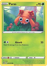 Paras 004/196 · Reverse Holo