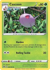 Cascoon 009/196 · Reverse Holo