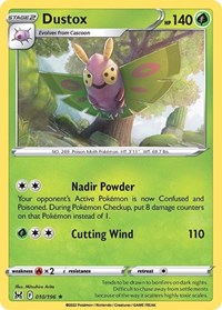 Dustox 010/196 · Reverse Holo