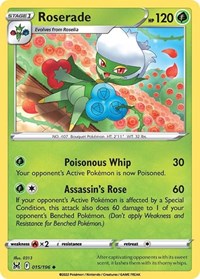 Roserade 015/196 · Reverse Holo