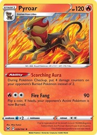 Pyroar 029/196 · Reverse Holo