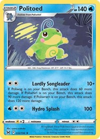 Politoed 032/196 · Reverse Holo