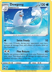 Dewgong 034/196 · Reverse Holo