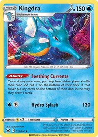 Kingdra 037/196 · Reverse Holo