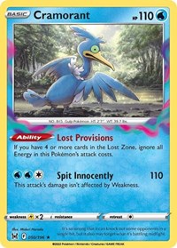 Cramorant 050/196 · Reverse Holo