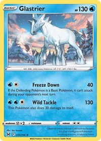 Glastrier 051/196 · Reverse Holo