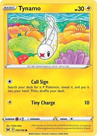 Tynamo 059/196 · Reverse Holo