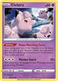 Clefairy 062/196 · Reverse Holo