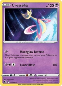 Cresselia 074/196 · Reverse Holo