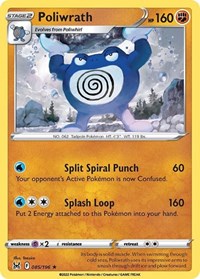 Poliwrath 085/196 · Reverse Holo