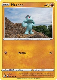 Machop 086/196 · Reverse Holo
