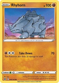 Rhyhorn 089/196 · Reverse Holo