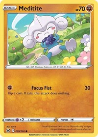 Meditite 099/196 · Reverse Holo