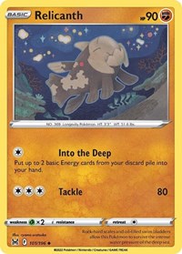 Relicanth 101/196 · Reverse Holo