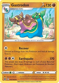 Gastrodon 102/196 · Reverse Holo